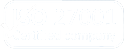 ISO 27001 certified company logo