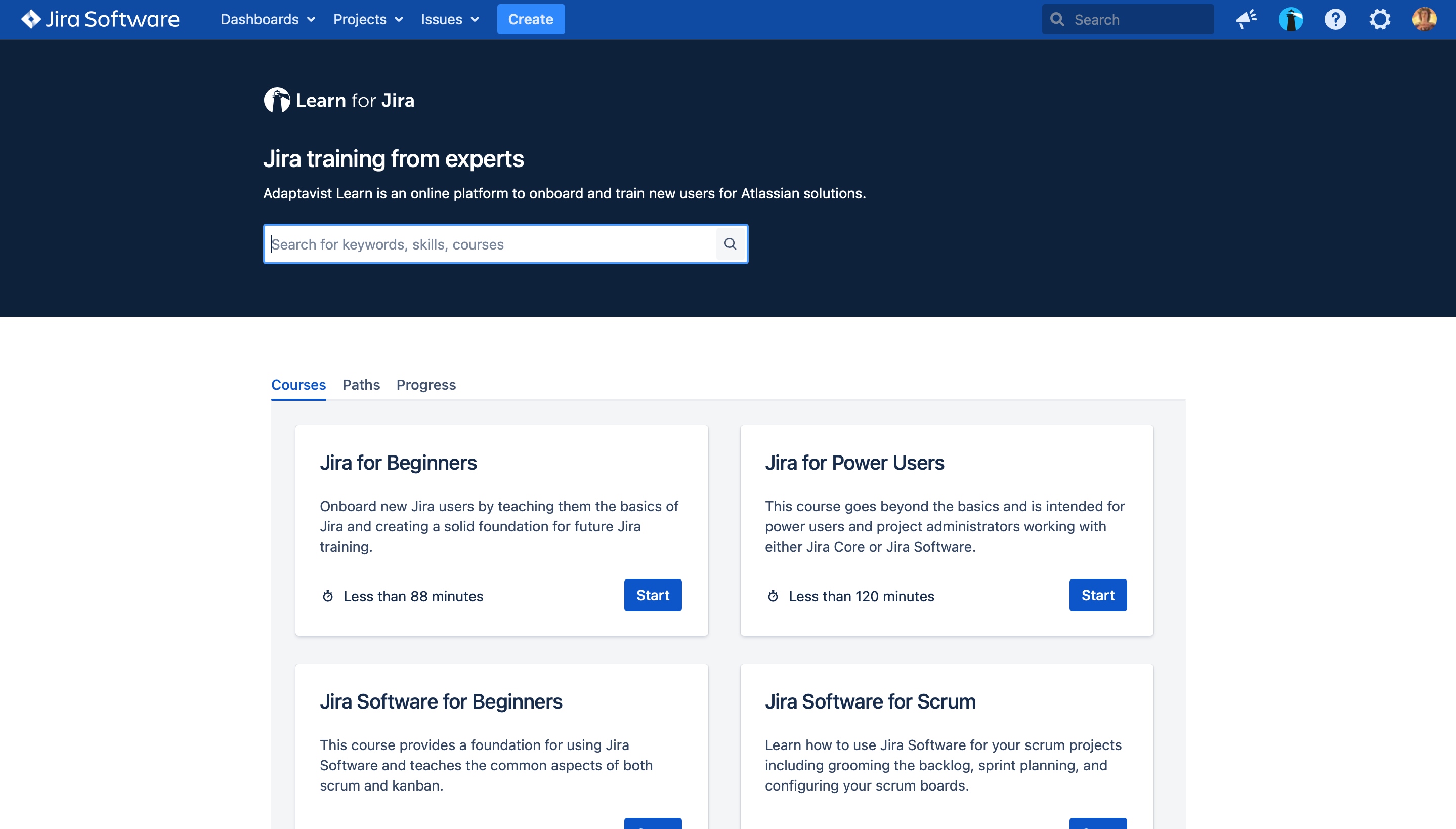 Learn for Jira - Portfolio