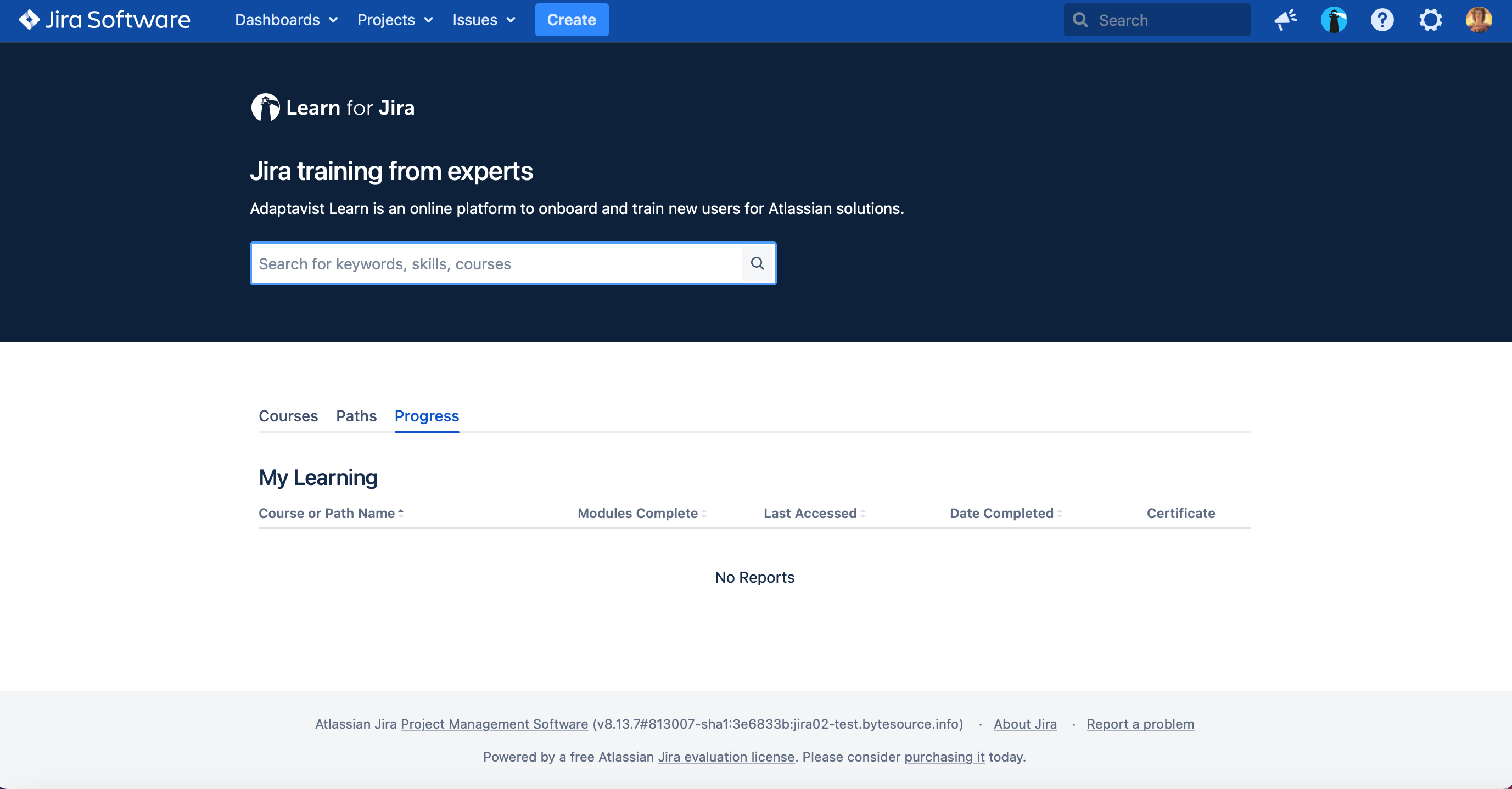 Learn for Jira - Learning Path